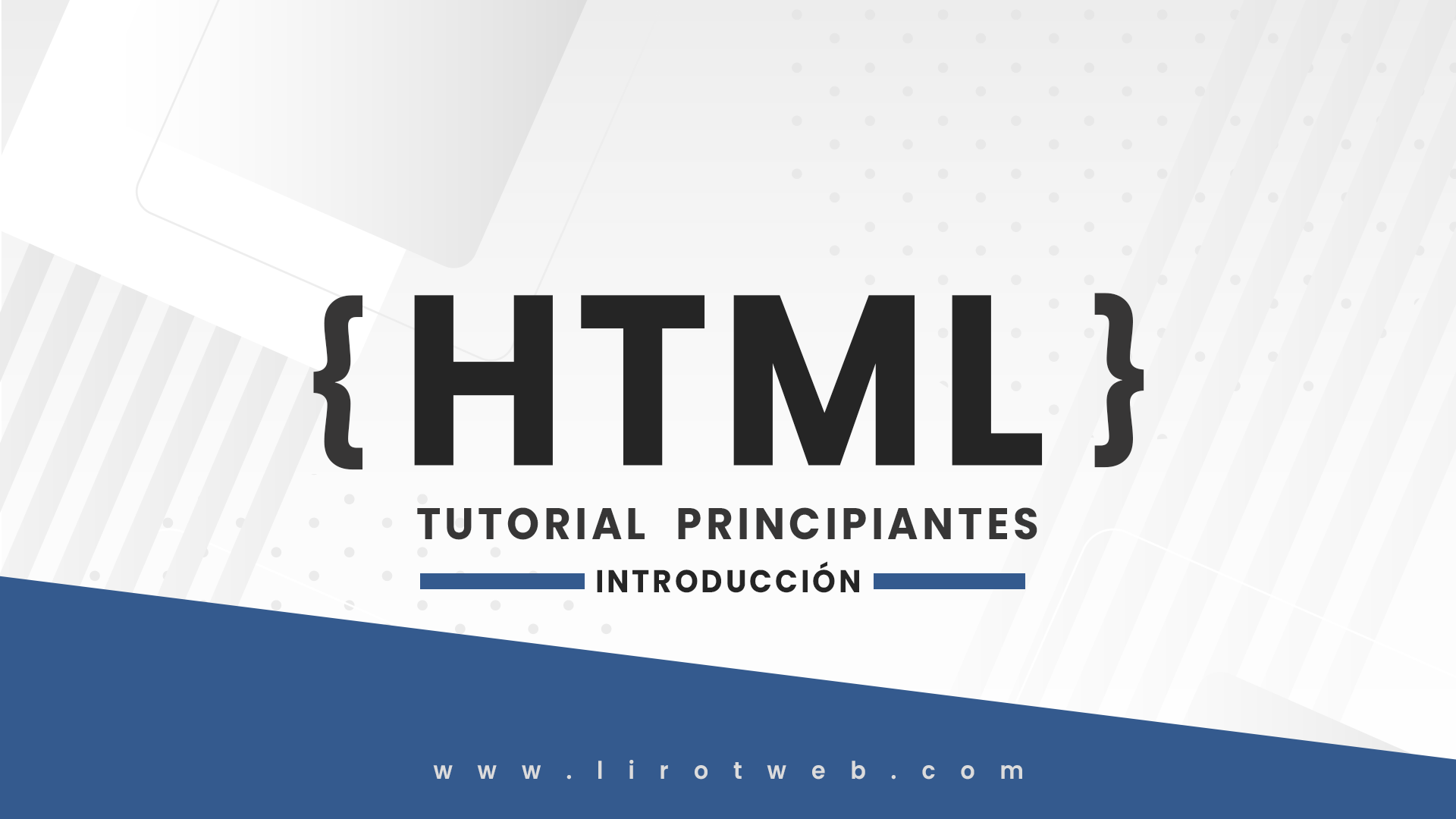 Introducción a HTML